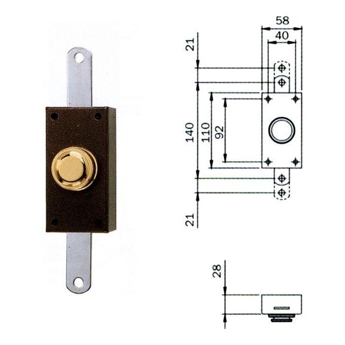 Iseo 9103050 Deviatore Pomolo