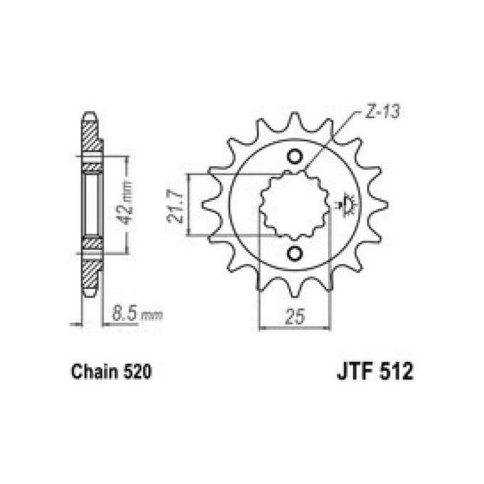 Jt JTF512.17RB Pignone 512