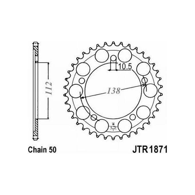 Jt JTR1871.48ZBK Corona 1871