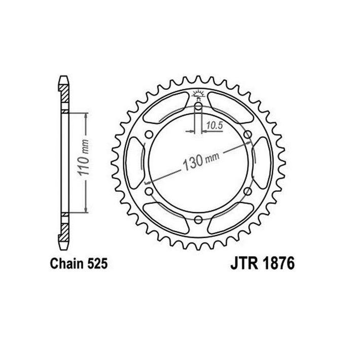 Jt JTR1876.43ZBK Corona 1876