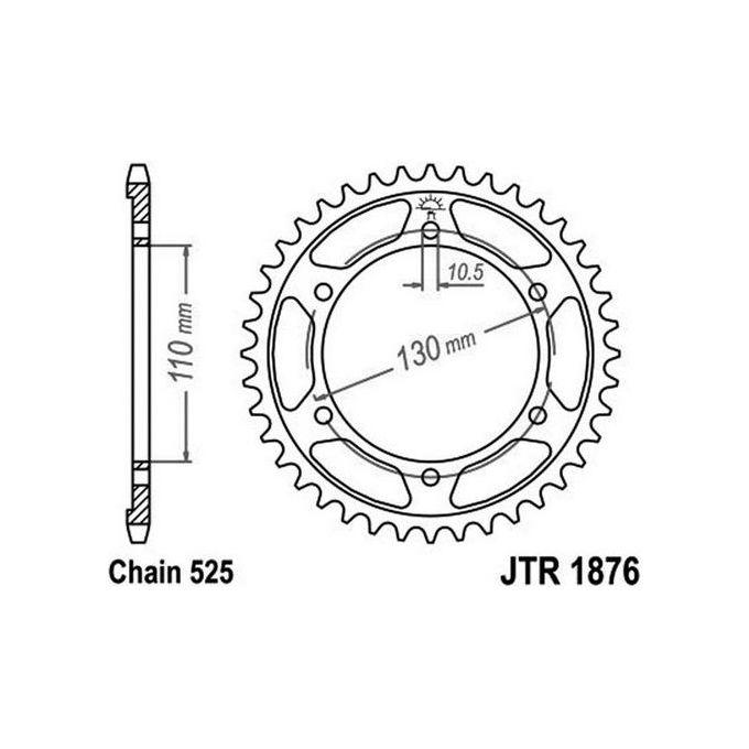 Jt JTR1876.44 Corona 1876