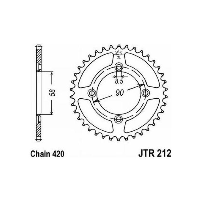 Jt JTR212.34ZBK Corona 212