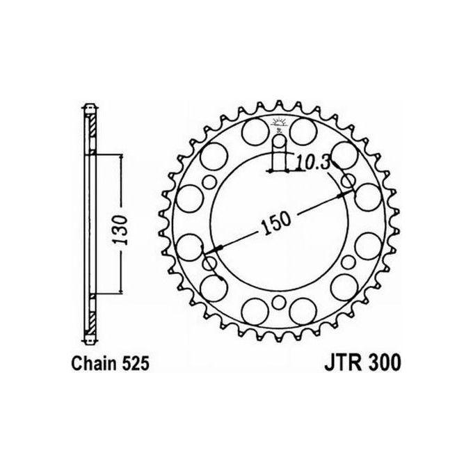 Jt JTR300.47ZBK Corona 300