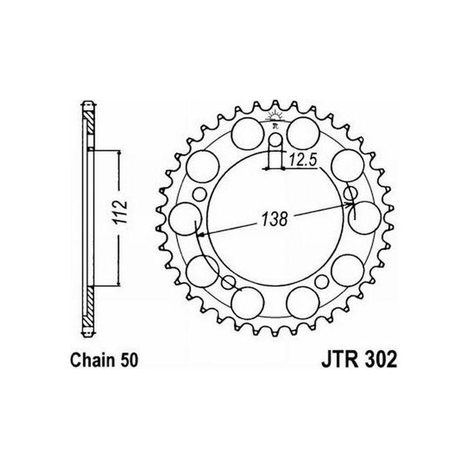 Jt JTR302.43ZBK Corona 302