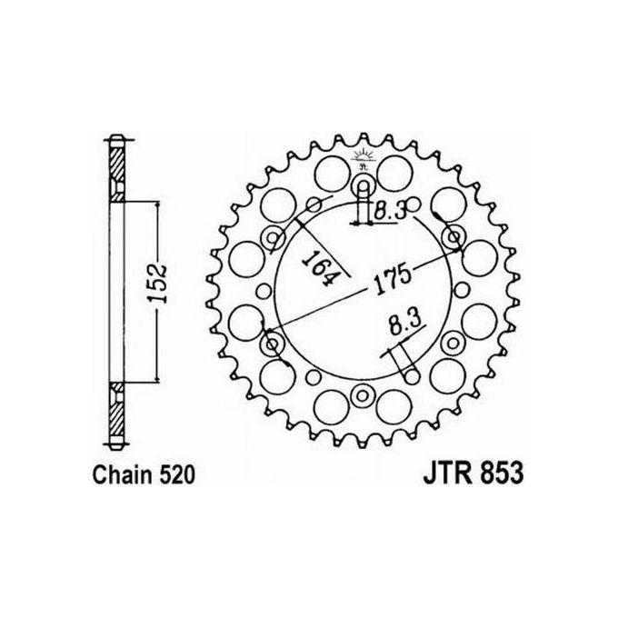 Jt JTR853.40ZBK Corona 853