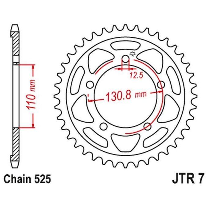 Jt Sprokets Corona 7