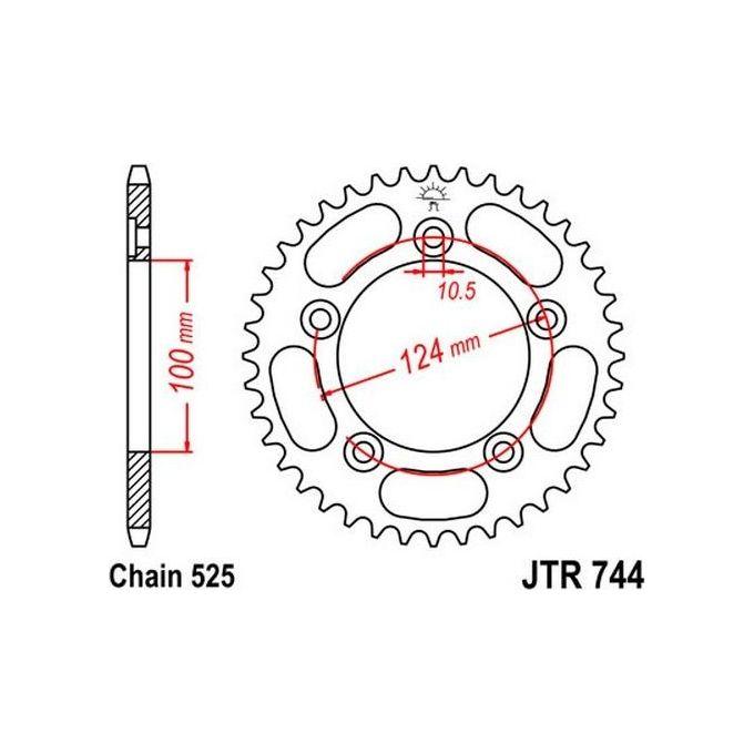 Jt Sprokets Corona Ducati