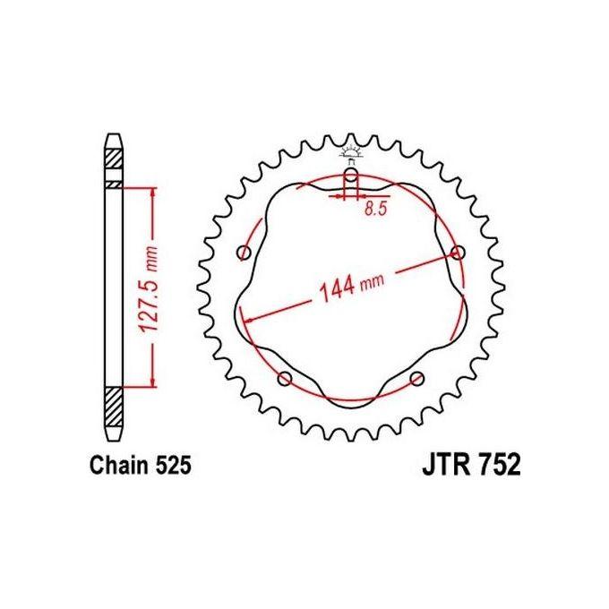 Jt Sprokets Corona Ducati