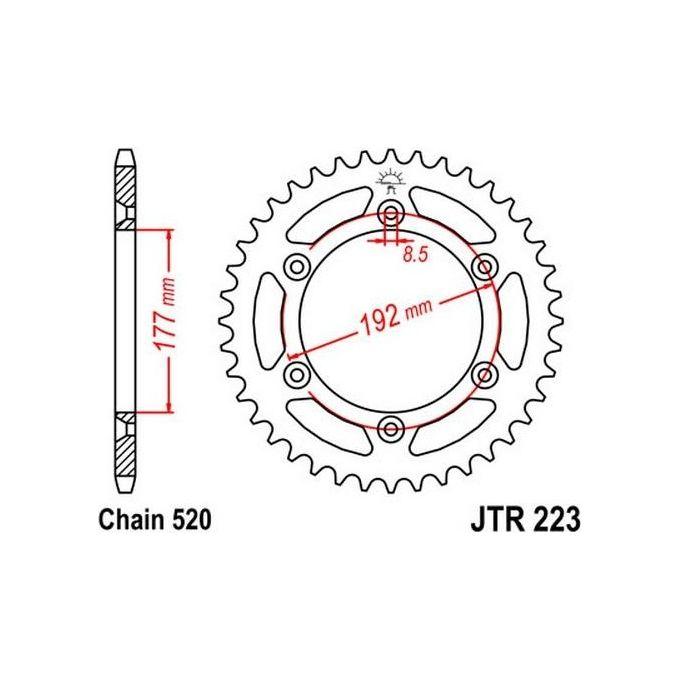 Jt Sprokets Corona Husqvarna