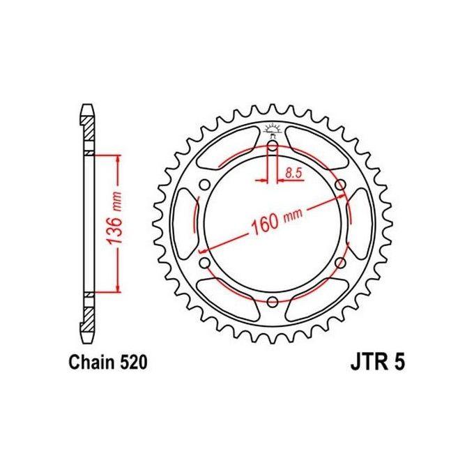 Jt Sprokets Corona Jt