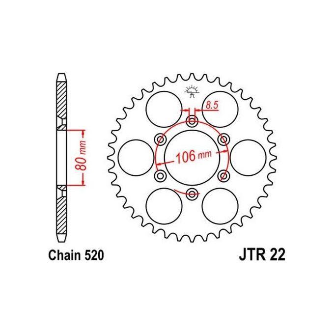 Jt Sprokets Corona Jt