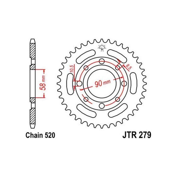 Jt Sprokets Corona Jt