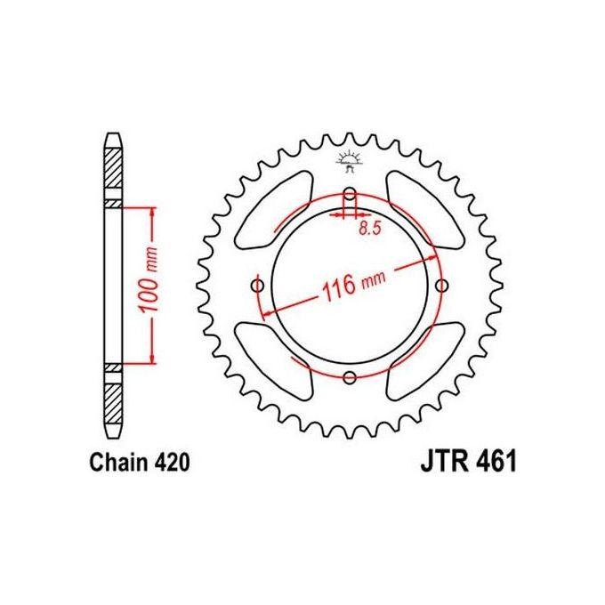 Jt Sprokets Corona Kawasaki