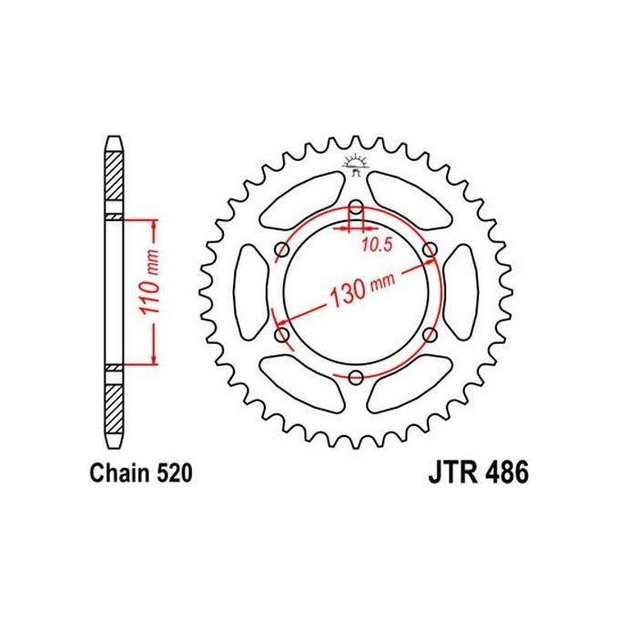 Jt Sprokets Corona Kawasaki