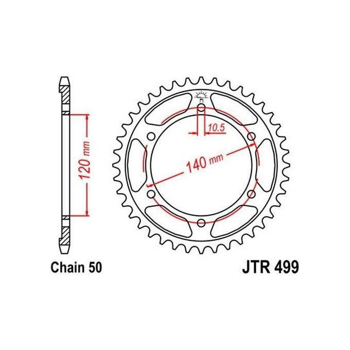 Jt Sprokets Corona Kawasaki