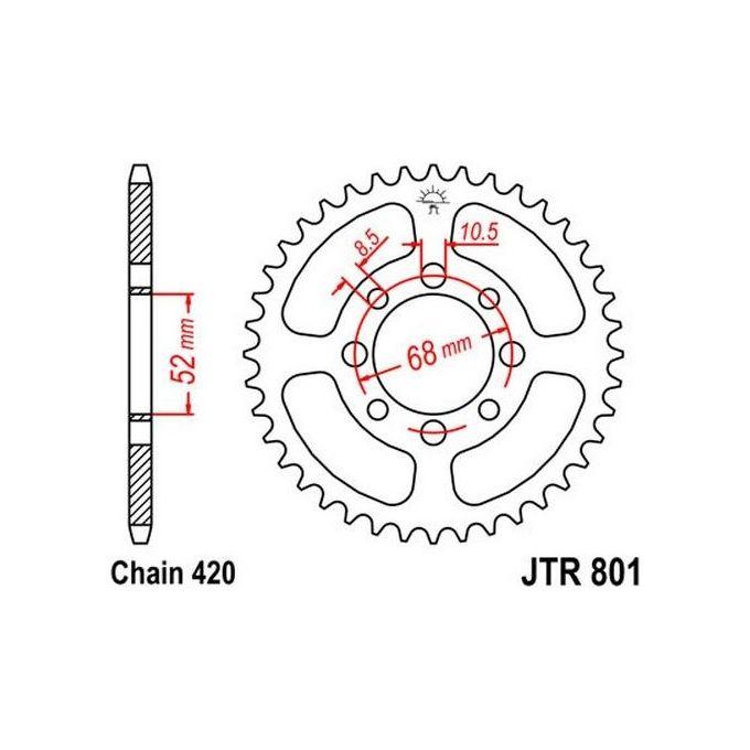 Jt Sprokets Corona Kawasaki