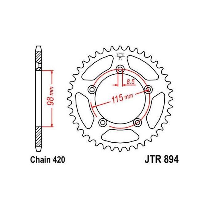 Jt Sprokets Corona KTM