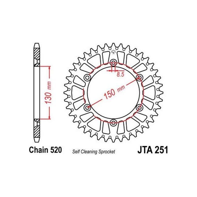 Jt Sprokets Corona Yamaha