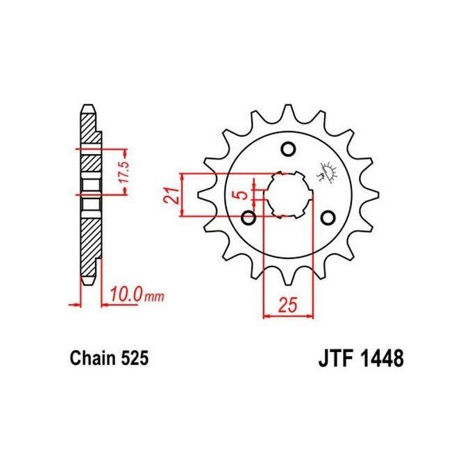 Jt Sprokets Pignone Jt