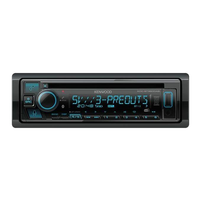 Kenwood KDC-BT960DAB Nero 2000W