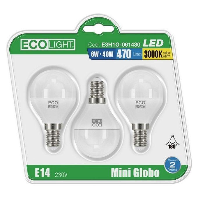 Lampadina Led Miniglobo 6W