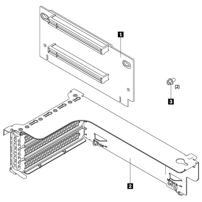 Lenovo Riser 1 Kit