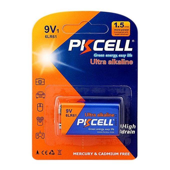 Pkcell Batteria Alcalina 9v