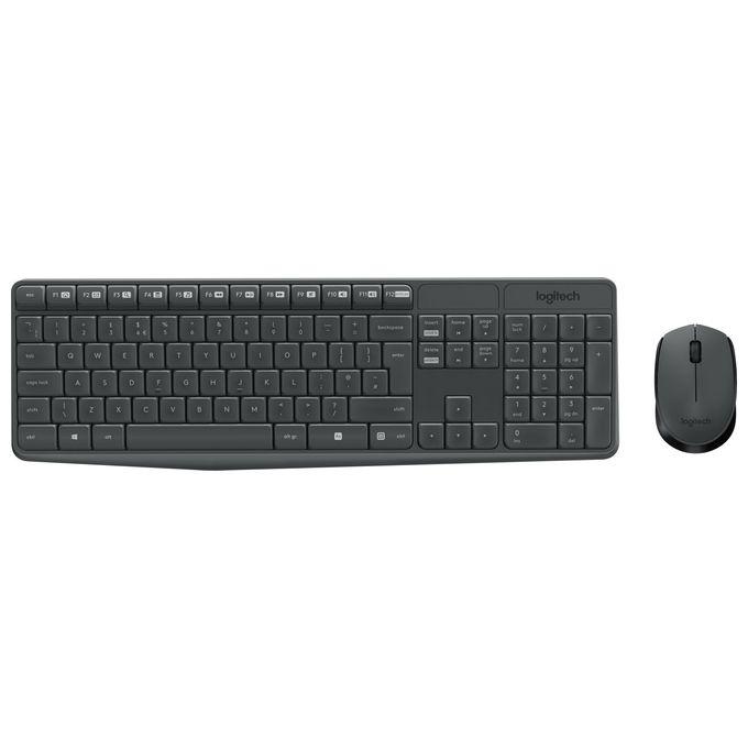 Logitech MK235 Tastiera Mouse