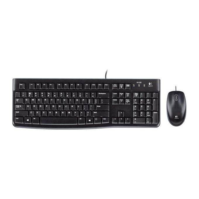 Logitech MK120 Combo Tastiera