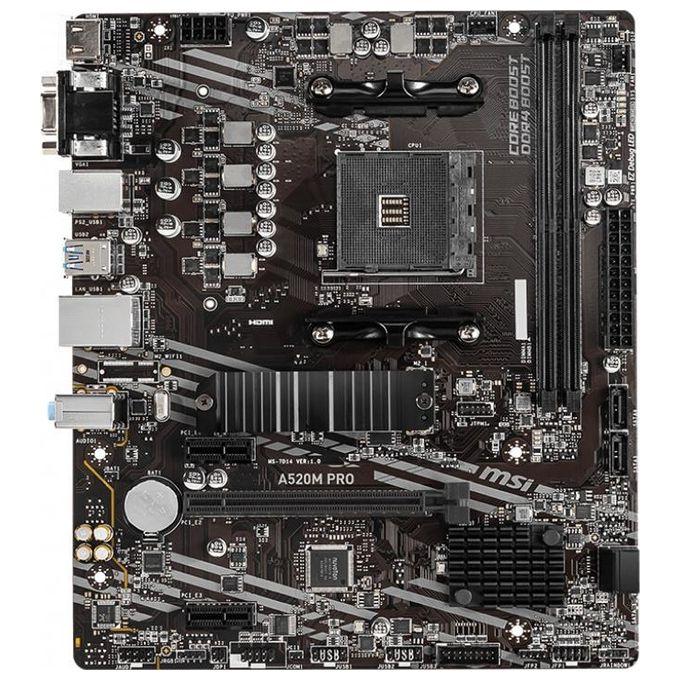 Msi A520M PRO AMD