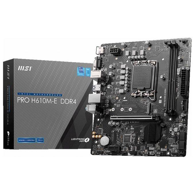 MSI PRO H610M-E DDR4