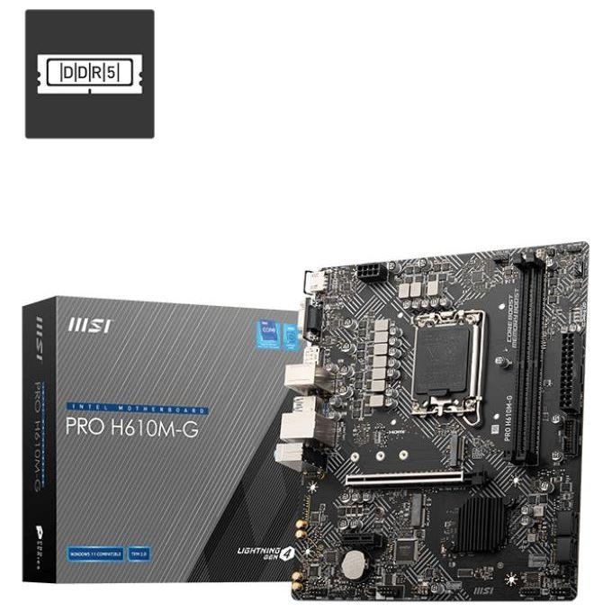 MSI PRO H610M-G DDR4