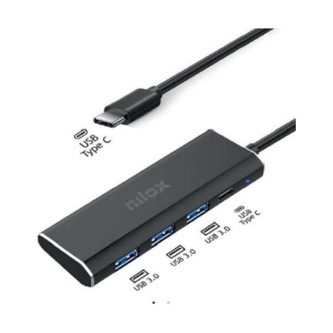 Nilox NXHUBUSBC03 Hub Usb-C