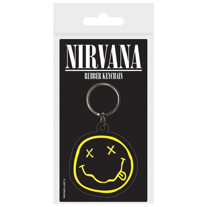 Nirvana (Smiley) (Portachiavi Gomma)