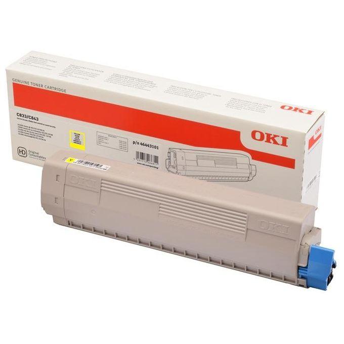 OKI Toner-y-c833 843-10k