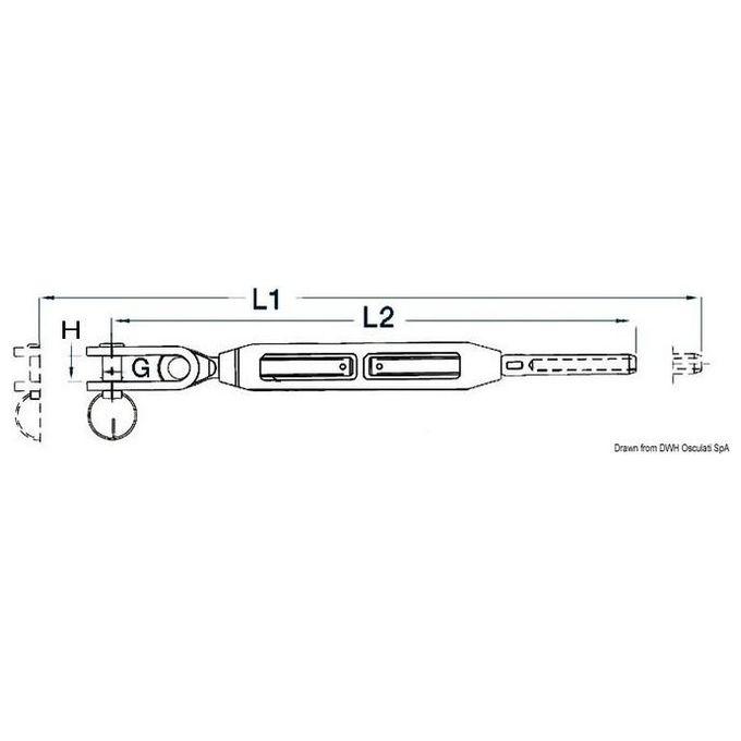 Tenditore Sartiame Forcella Snodata