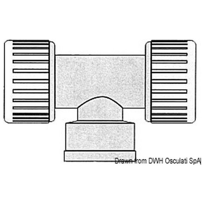Raccordo T 3/4 Hydrofix