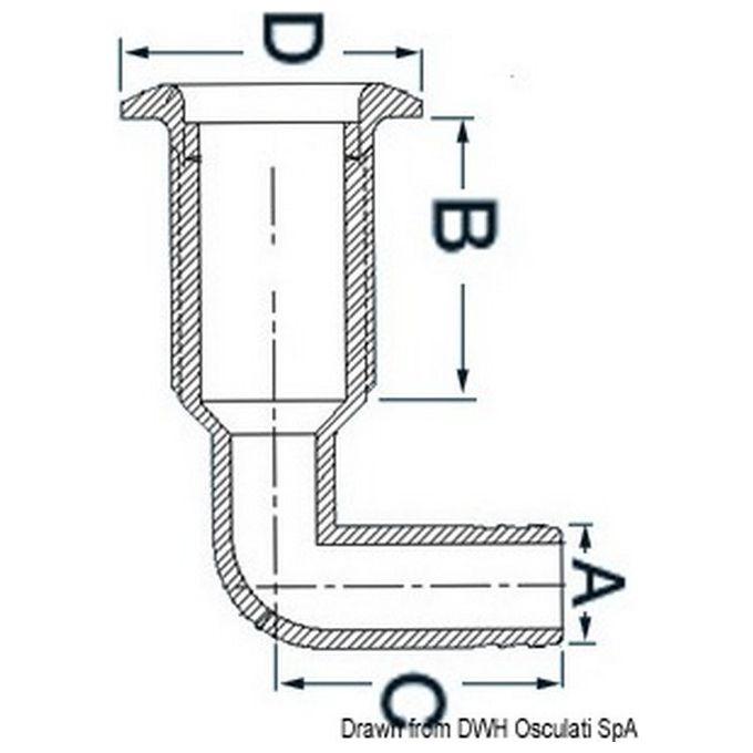 Scarico Plastica 90 Gradi