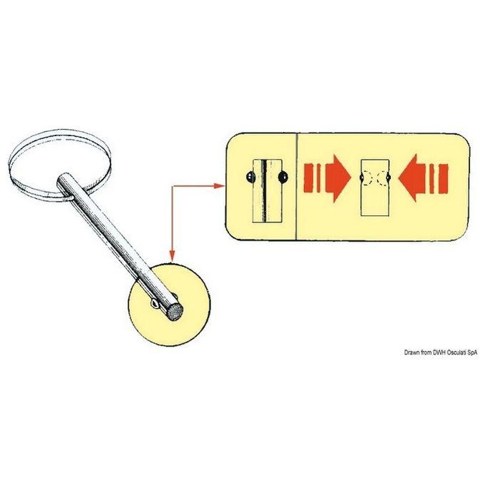 Spinotto Autobloccante Inox 6x25