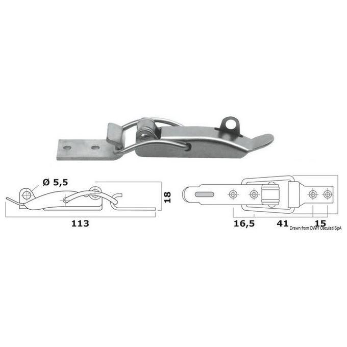 Chiusura A Leva Inox