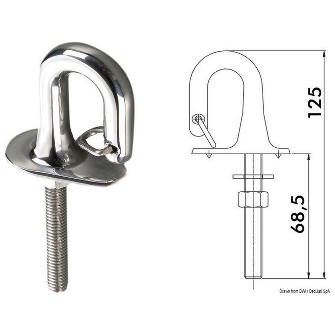 Gancio Sci Inox 39.147.00