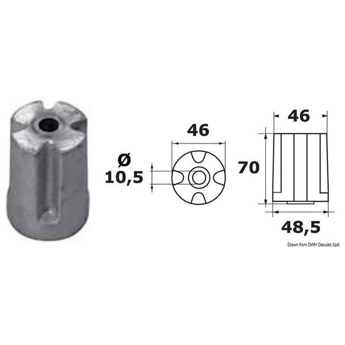 Anodo B Zinco 43.512.00