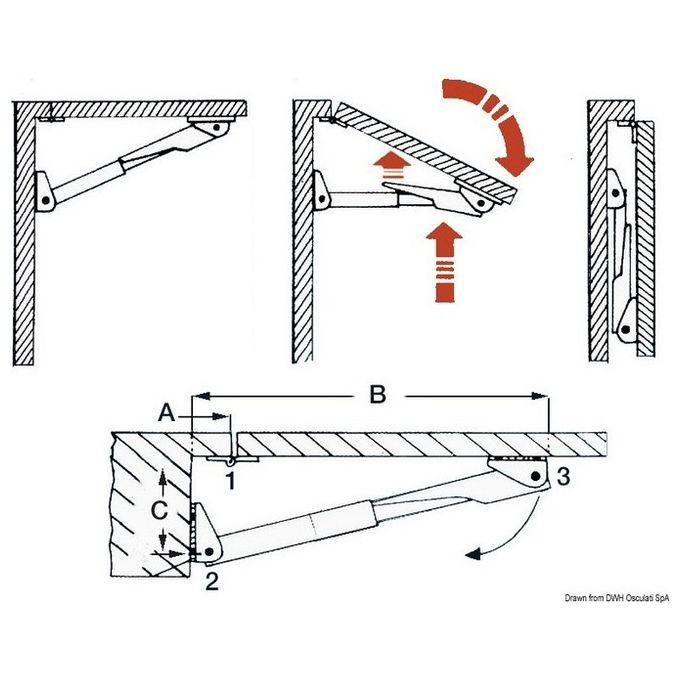 Supporto Tavolo Rakego 140