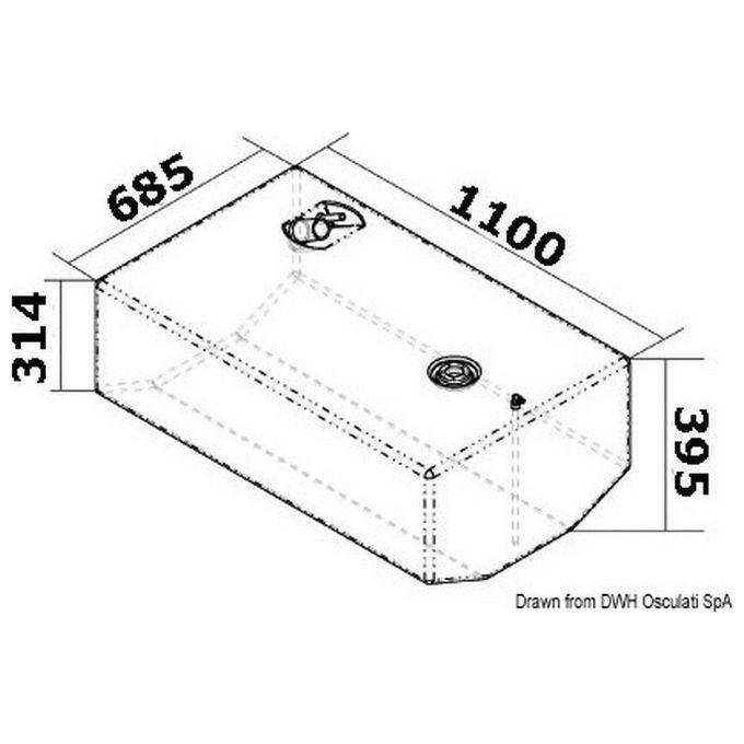 Serbatoio Carburante 270 Litri
