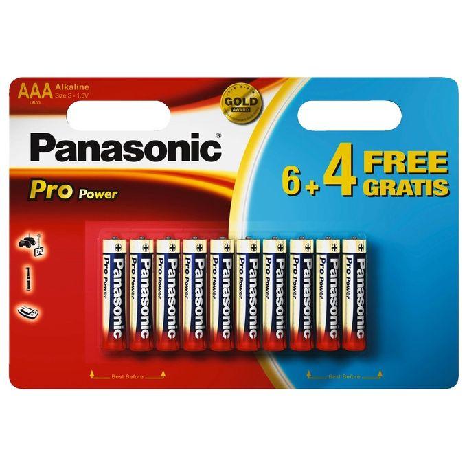 Panasonic Blister 10 Batterie