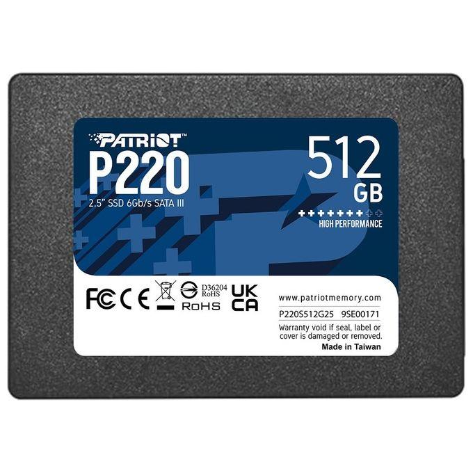 Patriot P220 Ssd 512Gb