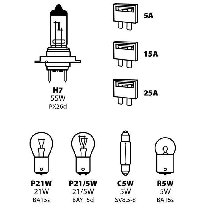 Pilot Kit Lampade Riserva