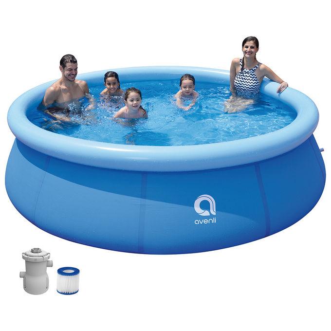 Piscina Autoportante Tonda Con