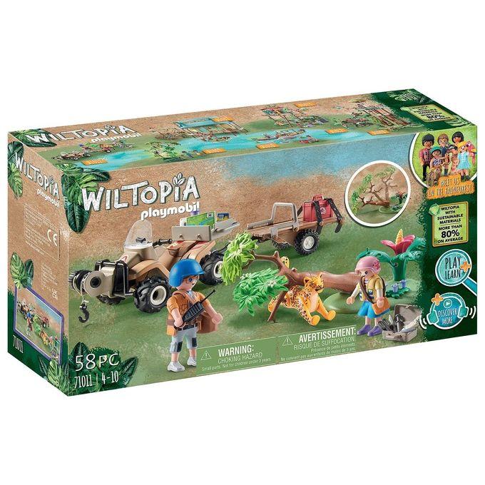 Playmobil Wiltopia Quad Soccorso