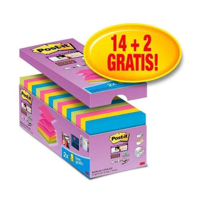 Post-It Confezione 12+4 Super